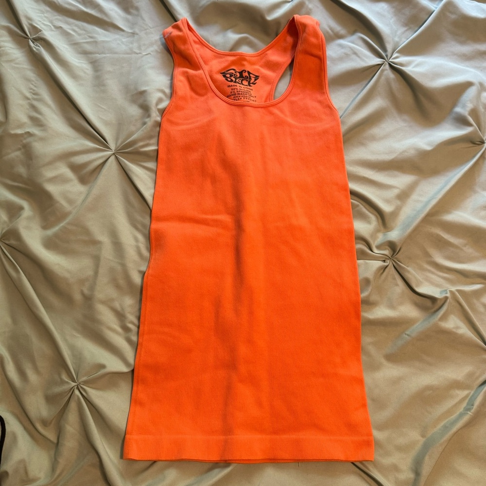 Orange Tank Top